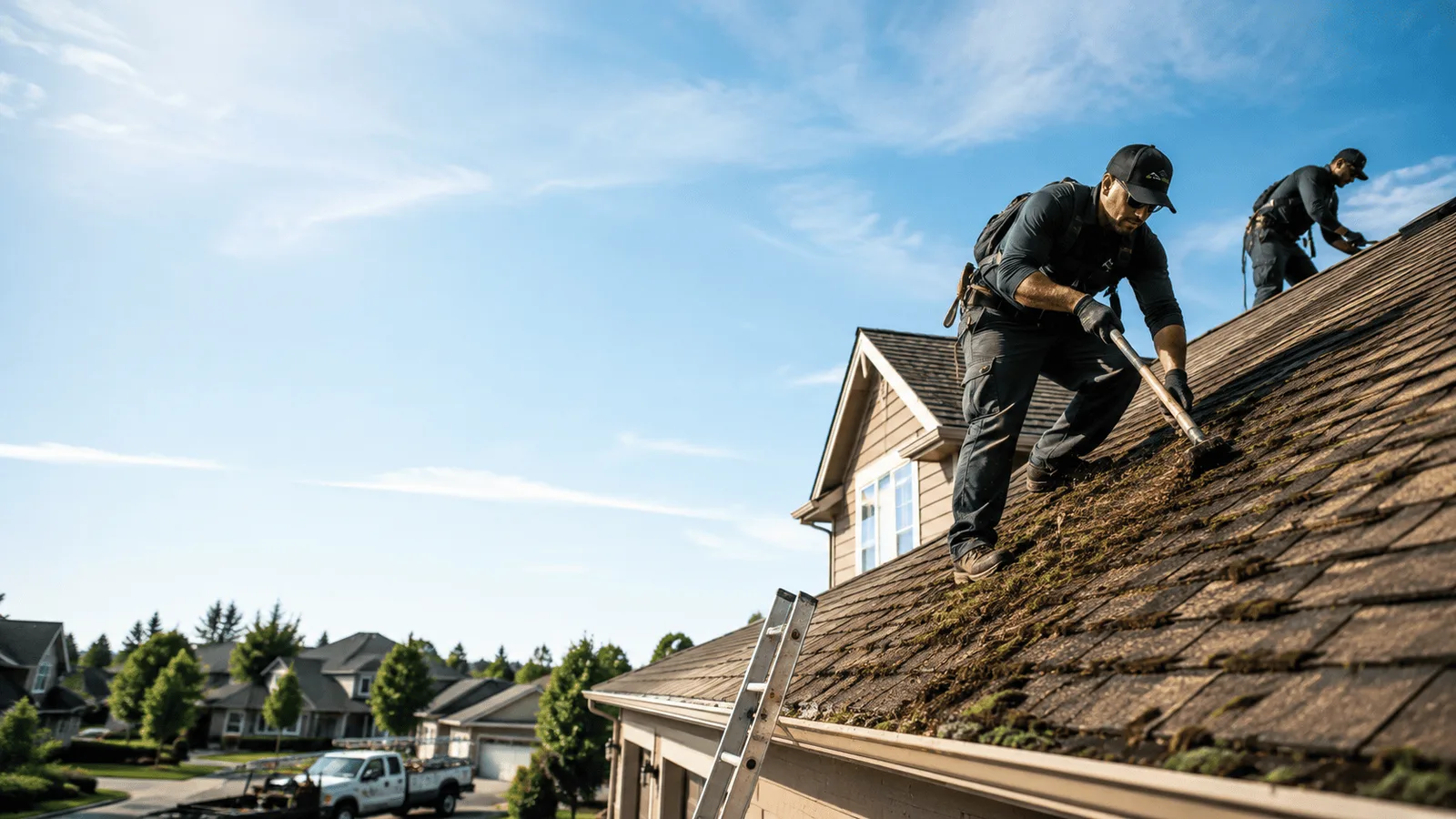 Roof Moss Removal in Oshkosh, NE near me
